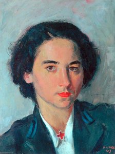 Miss Mary Sternberg, American Red Cross — Henry Marvell Carr