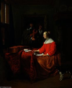 The Music Lesson — Gabriel Metsu
