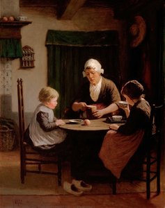 At Grandmother's — Adolph Artz