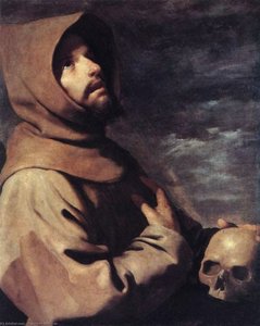 St Francis — Francisco De Zurbarán, Baroque