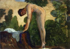 Nude In Forest — Arthur B. Davies