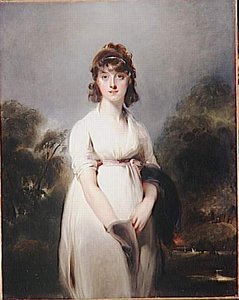 Portrait De Miss Sweeting Later Mrs Alnutt — Sir Thomas Lawrence
