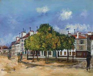 Saint-germain (seine-et-oise) — Maurice Utrillo