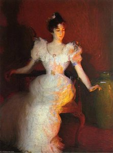 Firelight — Frank Weston Benson