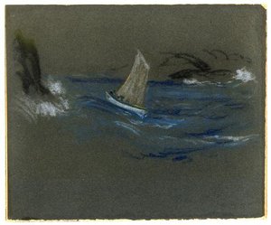 By The Roaring Bull — Arthur B. Davies