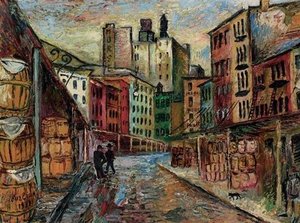 Washington Market — David Davidovich Burliuk