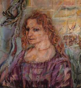 Alma Malher, Huile Sur Toile, — Oskar Kokoschka, Expressionist Movement