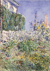 Thaxter's Garden — Frederick Childe Hassam
