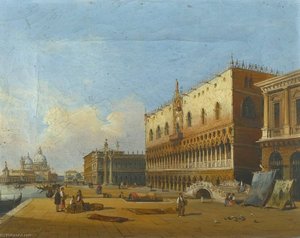 View Of The Doge's Palace, Venice — Carlo Grubacs