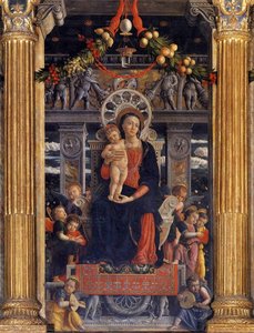 Hasta1470 - Políptico De San Zeno (panel Central) — Andrea Mantegna
