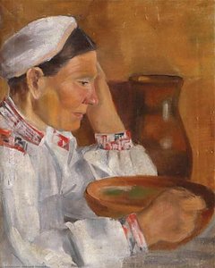 Portrait Of Mother — Aleksandr Deyneka