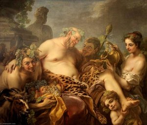 The Drunken Silenus — Charles-andré Van Loo