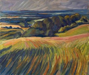 Towards Letcombe Bassett, Oxfordshire