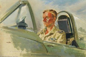 Squadron Leader 'gatty' May — Frank Wootton