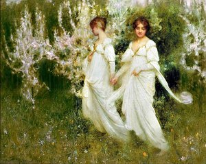 Innocence — Arthur Hacker, Pre-raphaelite