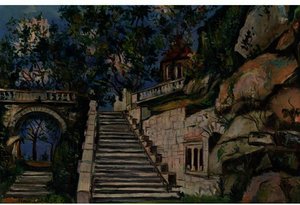 The Faouet, Chapelle Sainte Barbe — Maurice Utrillo
