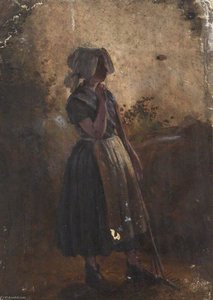 Woman With A Rake — Thomas Stuart Smith