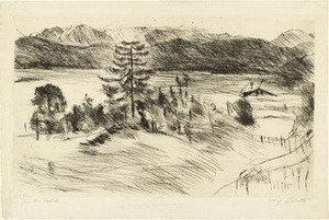 Large Walchensee Landscape (grosse Walchenseelandschaft) — Lovis Corinth