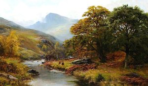 Great End From Borrowdale, Cumbria — Džejms Henri Kroslend