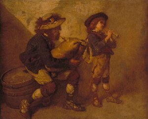 Pifferaro Et Son Fils — Thomas Couture
