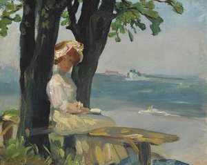 Bench On The Palisades — John French Sloan