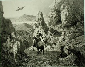 A Falcon Hunt Near Yerevan — Grigory Grigorievich Gagarin