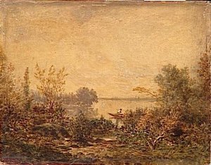Edge Of River — Theodore Robinson, Realism