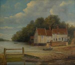 A Waterside Inn And Ferryman — Christopher Mark Maskell