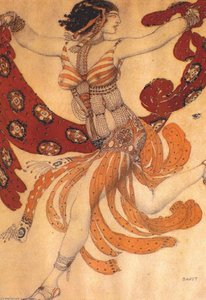 Costume Design For The Ballet ''cleopatra'' — Léon Bakst, Art Nouveau