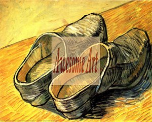 A Pair Of Leather Clogs — Vincent Willem Van Gogh