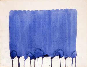 Untitled Blue Monochrome — Yves Klein, Color Field Painting
