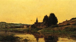 A Village near Bonnieres