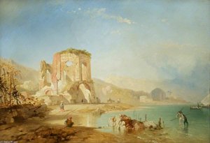 Temple At Baiae — James Baker Pyne