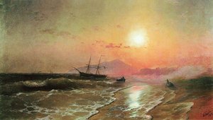 Island Of Ischia — Ivan Konstantinovich Aivazovsky, Romanticism