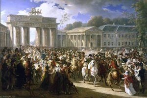 Napoleon In Berlin — Charles Meynier