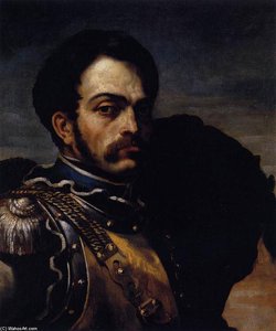 A Carabinier With His Horse — Théodore Géricault, Romanticism