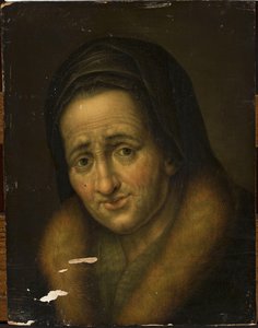 Portrait Of An Old Woman — Balthasar Denner
