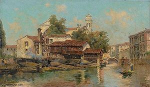 On A Venetian Canal