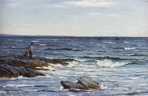 Fishing Off The Coast — Joseph Henderson