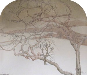 Winter Landscape, Aberystwyth — Valerius De Saedeleer