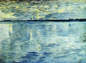 Lake. Evening. — Isaak Ilyich Levitan