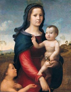 The Madonna And Child With The Infant St John The Baptist — Giuliano Bugiardini