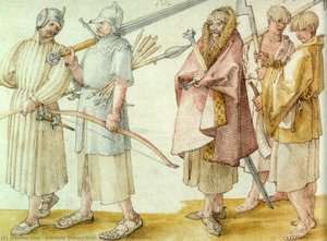 Irish Soldiers And Peasants — Albrecht Dürer