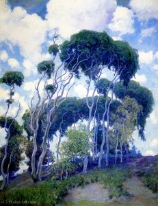 Laguna Eucalyptus, (1917) — Guy Rose