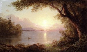 Landscape In The Adirondacks — Frederic Edwin Church