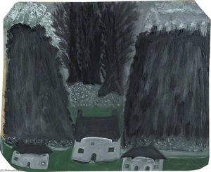 Trees and Cottages