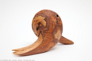 Carved Tree Root — Sonia L Farley