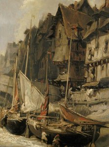 Port Scene — Eugène Louis Gabriel Isabey
