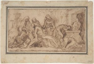 Die Einbalsamierung — Nikolaus Poussin
