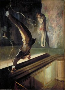 Acrobat Falling — Everett Shinn